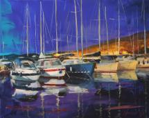 Podvečer v přístavu